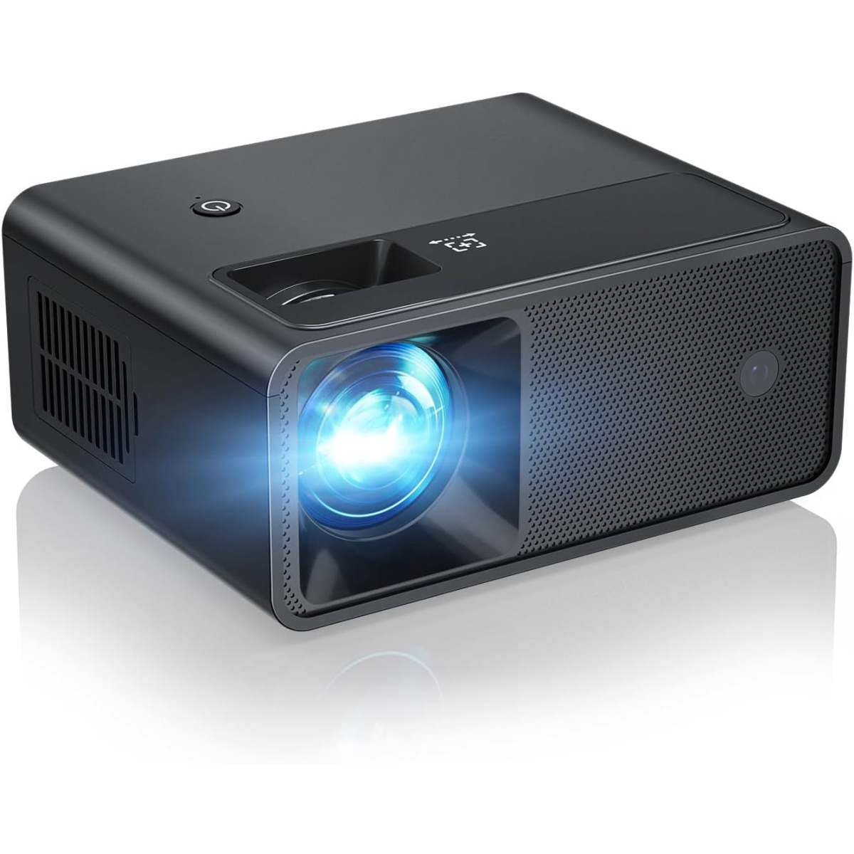 CiBest Projector, 2024 Upgraded 20000L & 650 ANSI Projector w/WiFi 6 & Bluetooth 5.2, Native 1080P Projector, 4K Supported Portable Projector, Compatible w/iOS/Android/HDMI/USB/TV Stick